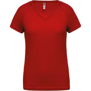pa477-red-women-s-v-neck-t-shirt-proact-sport-red