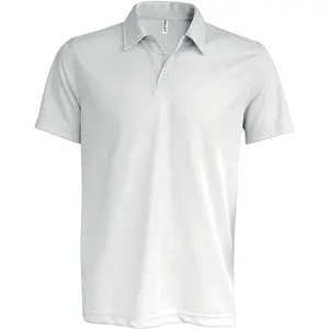 Kurzarm-Poloshirt Proact blanc image-0