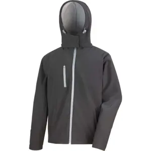 Jacket Result Softshell Capuche Homme Tx Performance image-0