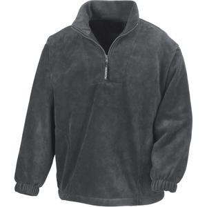 r33-oxfordgrey-polartherm-ergebnis-kragen-mit-reissverschluss-fleece-grau-gesprenkelt