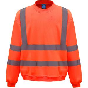 yhvj510-hivisorange-high-visibility-sweatshirt-yoko-col-rond-orange