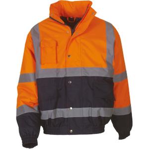 yhvp218-hivisorange-navy-jacket-yoko-haute-visibilite-orange-blue