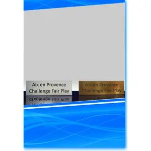 Starrer selbstklebender Aufkleber + Nur Textdruck - Packung mit 25 Stück image-0