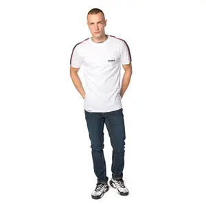 T-shirt Pusher hustle small logo image-1