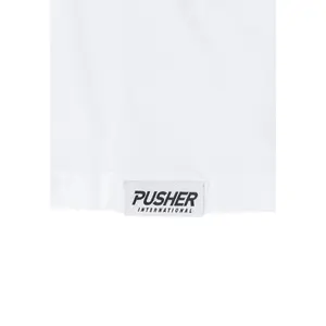 T-shirt Pusher hustle small logo image-6