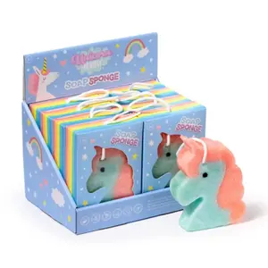 Sabon Esponja Forma de Unicórnio Puckator Unicorn Magic