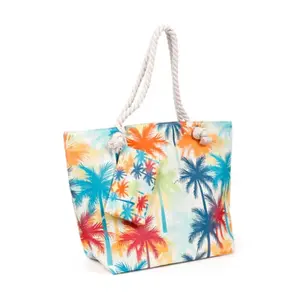 Beach Bag Puckator Palmiers Multicolores image-0