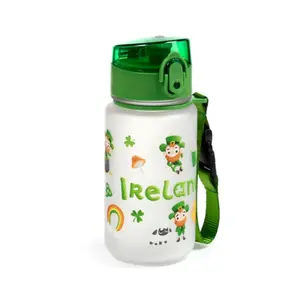 Water Bottle Puckator Leprechaun Irish Luck image-0