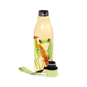 Garrafa de Aço Inoxidável para Bebidas Quentes ou Frias Sapo Tropical Puckator image-1