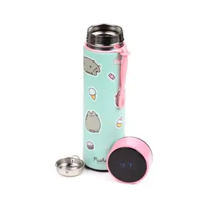 Stainless Steel Water Bottle Puckator Pusheen le Chat Bonbons image-4
