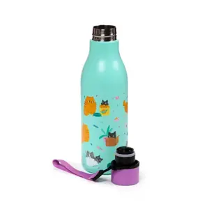 Water Bottle Puckator Beans & Co Chats image-1