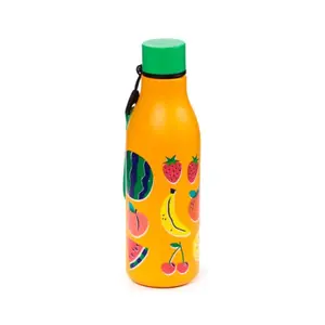 Stainless Steel Bottle for Hot or Cold Drinks Puckator Summer Fruits image-4