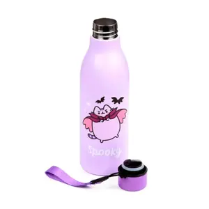 Stainless Steel Bottle for Hot or Cold Drinks Puckator Pusheen le Chat Halloween image-1