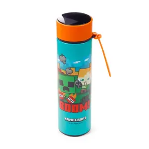 Edelstahl-Trinkflasche Puckator Minecraft BOOM