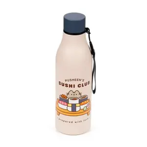 Stainless Steel Bottle for Hot or Cold Drinks Puckator Pusheen le Chat Sushi Club image-0