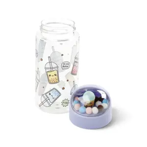 Water Bottle Puckator Foodiemals Bubble Tea image-1