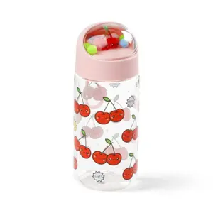 Water Bottle Puckator Foodiemals Cherry Cerises image-0