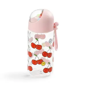 Water Bottle Puckator Foodiemals Cherry Cerises image-4