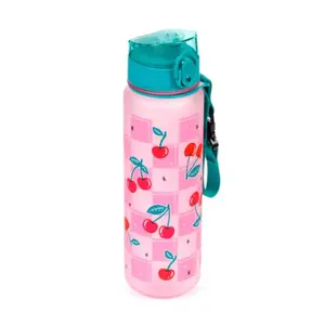 Reinforced Plastic Bottle with Push Button Cherries Puckator image-0