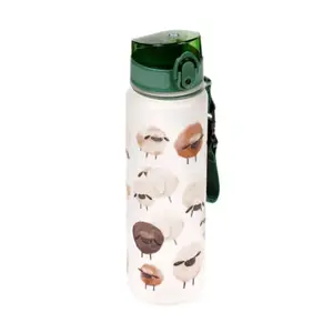 Reinforced Plastic Bottle with Push Button Sheep Puckator image-0