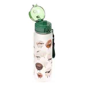 Reinforced Plastic Bottle with Push Button Sheep Puckator image-1