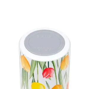 Stainless Steel Bottle for Hot or Cold Drinks Puckator Tulipes image-4