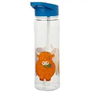 Water Bottle Puckator Highland Coo Cow image-2