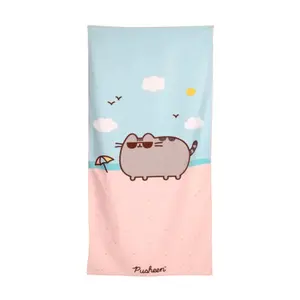 Strandhandtuch aus Mikrofaser Puckator Pusheen Le Chat