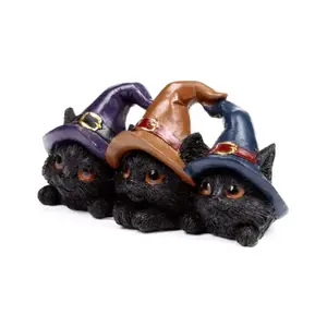 Figurine Dekoration Trio Von Katzen Zauberer Puckator image-2