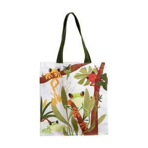 Shopping Bag Puckator Tropical Tree Frogs image-0
