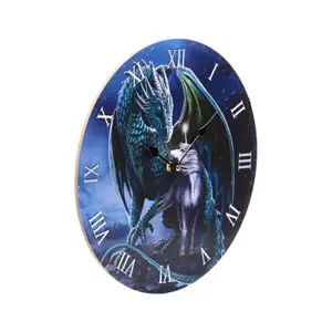 Dragon Protector and Unicorn Clock Puckator Lisa Parker image-1