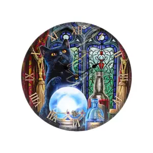 Horloge Cat Sorcerer's Apprentice Puckator Lisa Parker image-0