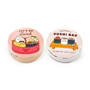 Compressed Travel Towel Puckator Pusheen le Chat Sushi Club image-1