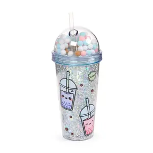 Unbreakable Double-Wall Cup Puckator Foodiemals Bubble Tea image-3