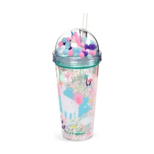 Unbreakable Double-Wall Cup Puckator Unicorn Magic Licorne image-1
