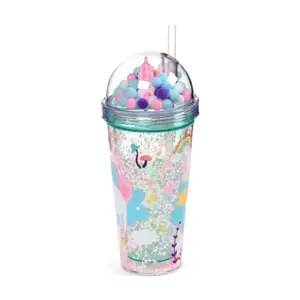 Unbreakable Double-Wall Cup Puckator Unicorn Magic Licorne image-2