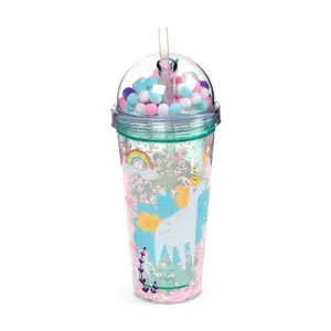 Unbreakable Double-Wall Cup Puckator Unicorn Magic Licorne image-3