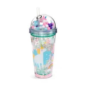 Unbreakable Double-Wall Cup Puckator Unicorn Magic Licorne image-4