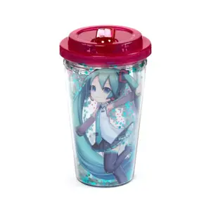 Unbreakable Double-Wall Cup Puckator Hatsune Miku image-1
