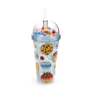 Unbreakable Double-Wall Cup Puckator Foodiemals Boulangerie