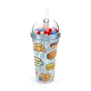 Unbreakable Double-Wall Cup Puckator Foodiemals Boulangerie image-3