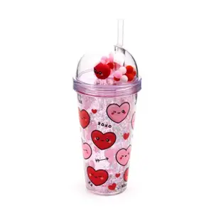 Unbreakable Double-Wall Cup Puckator J'adoramals Cœurs image-1
