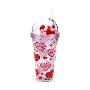 Unbreakable Double-Wall Cup Puckator J'adoramals Cœurs image-2