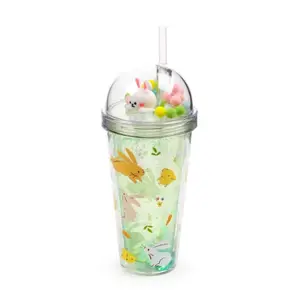 Unbreakable Double-Wall Cup Puckator Springtime Printemps image-1