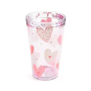 Unbreakable Double-Wall Cup Puckator Amore Cœurs image-2