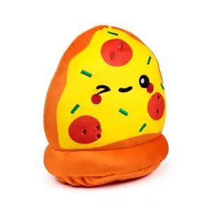 Peluche Squidglys Puckator Tony la Pizza Foodiemal image-1