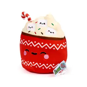 Peluche Squidglys Puckator Aspen Le Chocolat Chaud Foodiemals image-1