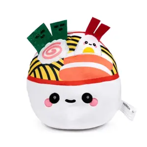 Peluche Squidglys Puckator Nori le Bol de Ramen Foodiemals image-0