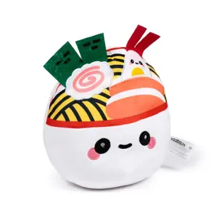 Peluche Squidglys Puckator Nori le Bol de Ramen Foodiemals image-1