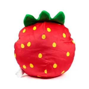 Squidglys Elidi the Strawberry Soft Toy Puckator image-3